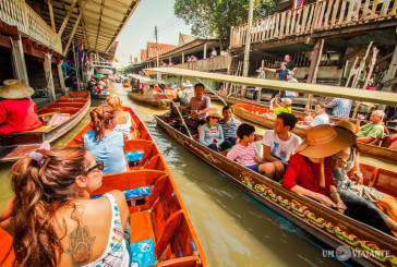 Bangkok: Visitando o Mercado Flutuante de Damnoen Saduak