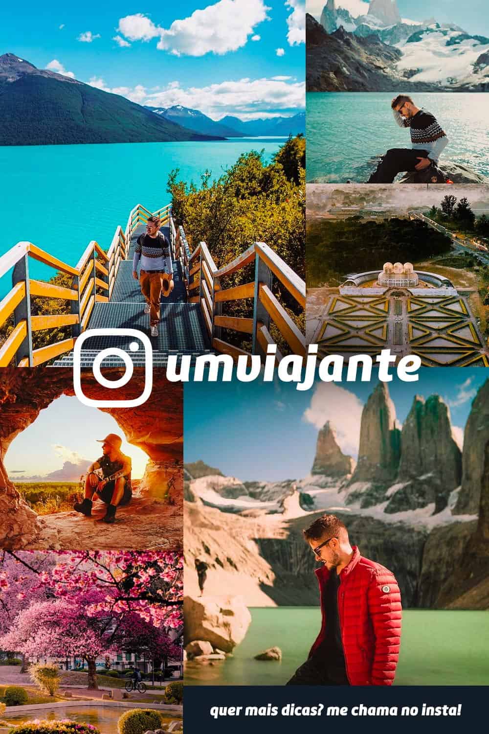 Siga: instagram.com/umviajante