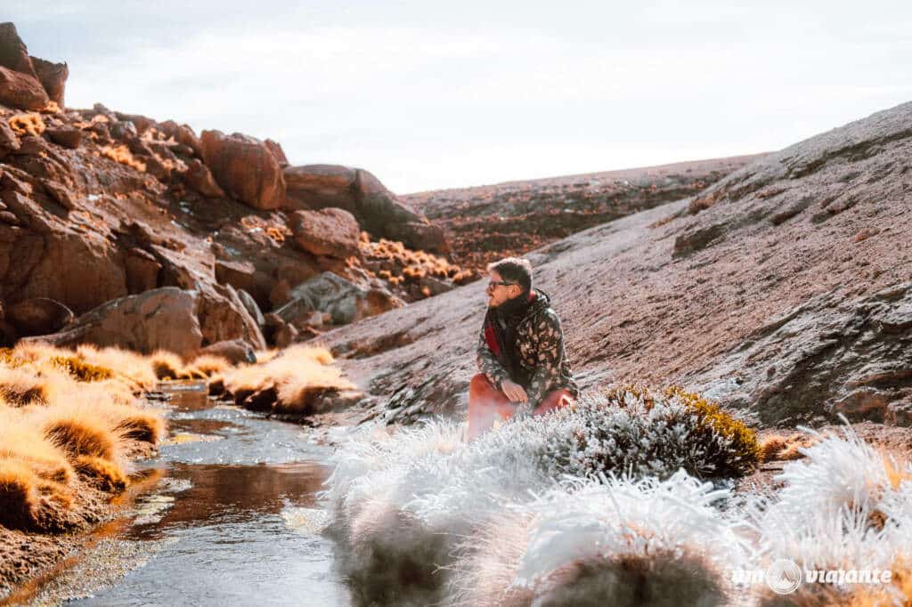 Geyser Blanco, Deserto do Atacama